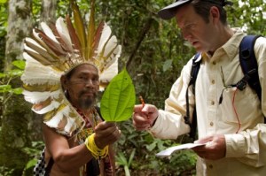 Chamán en el Amazonas